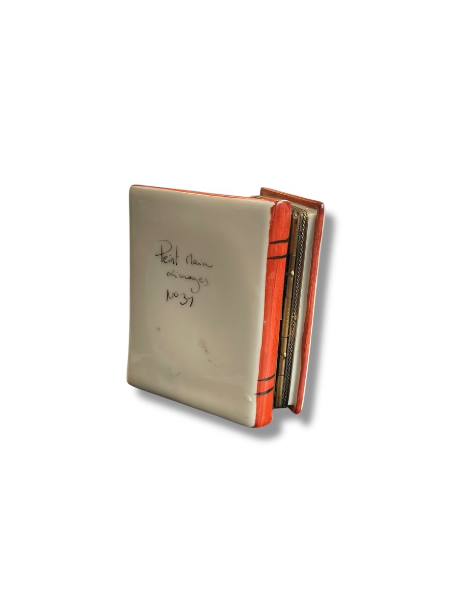 Cahier de doléance boîte en porcelaine LIMOGES-photo-3