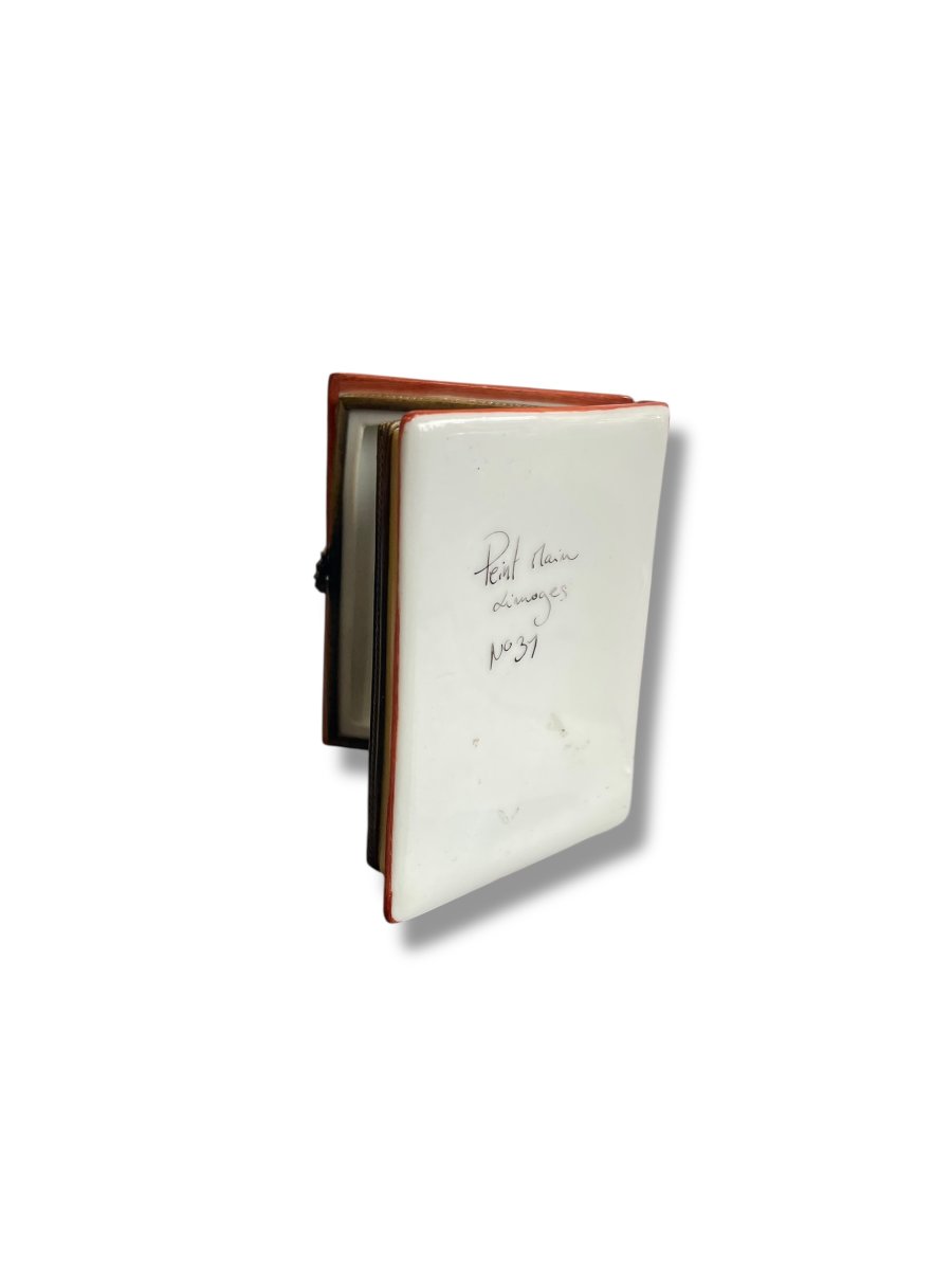 Cahier de doléance boîte en porcelaine LIMOGES-photo-1