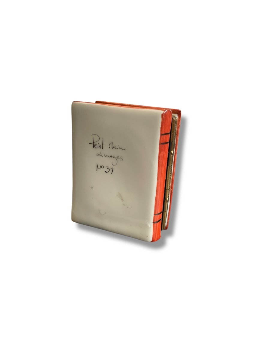 Cahier de doléance boîte en porcelaine LIMOGES-photo-5
