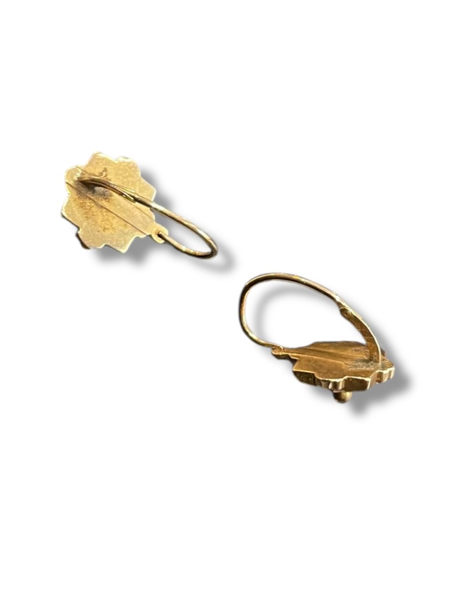 Pair Of Napoleon III Gold Sleepers-photo-4