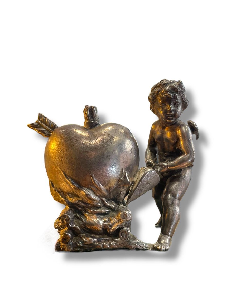 Pyrogen Cupid And Flaming Heart-photo-2