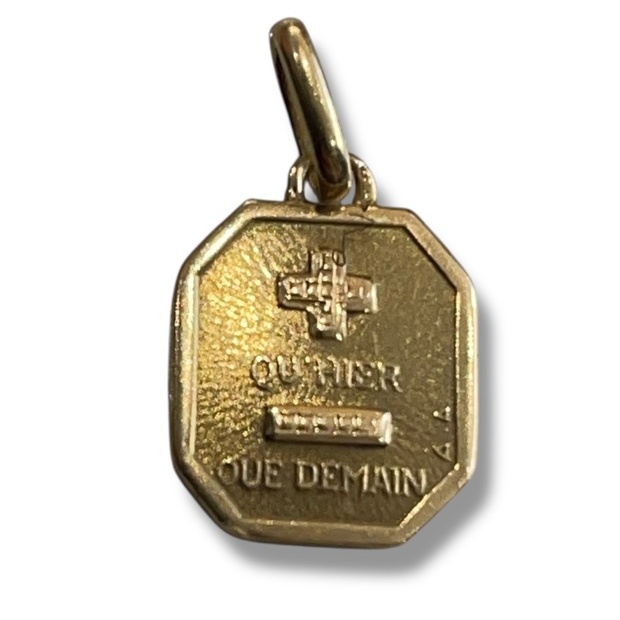 Médaille amour en or 