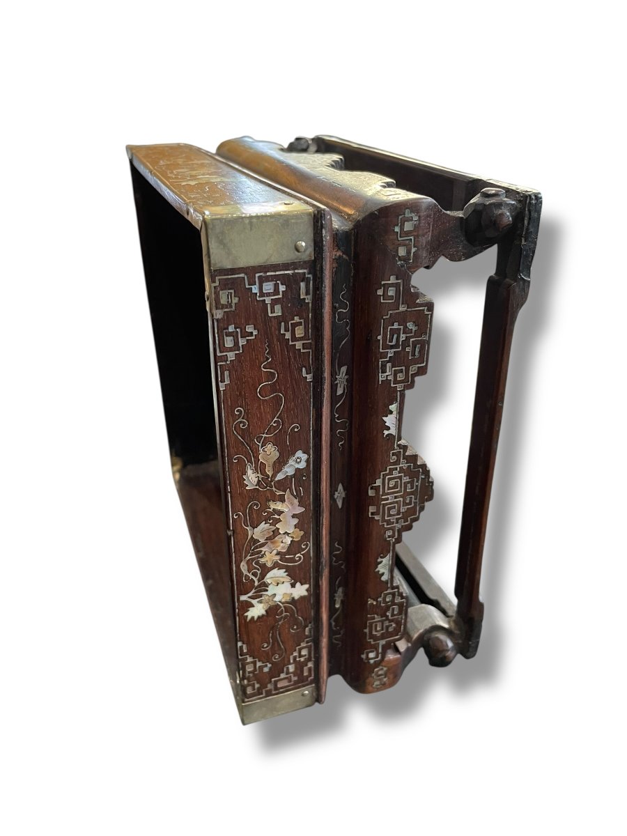 Indochinese Scholar's Tray, 19th Century-photo-2
