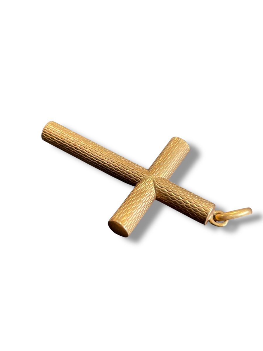 Croix en or 18 carats-photo-1