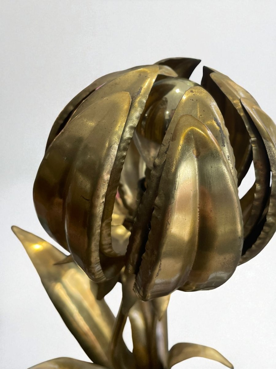 Jansen Style Flowers Table Lamp-photo-4