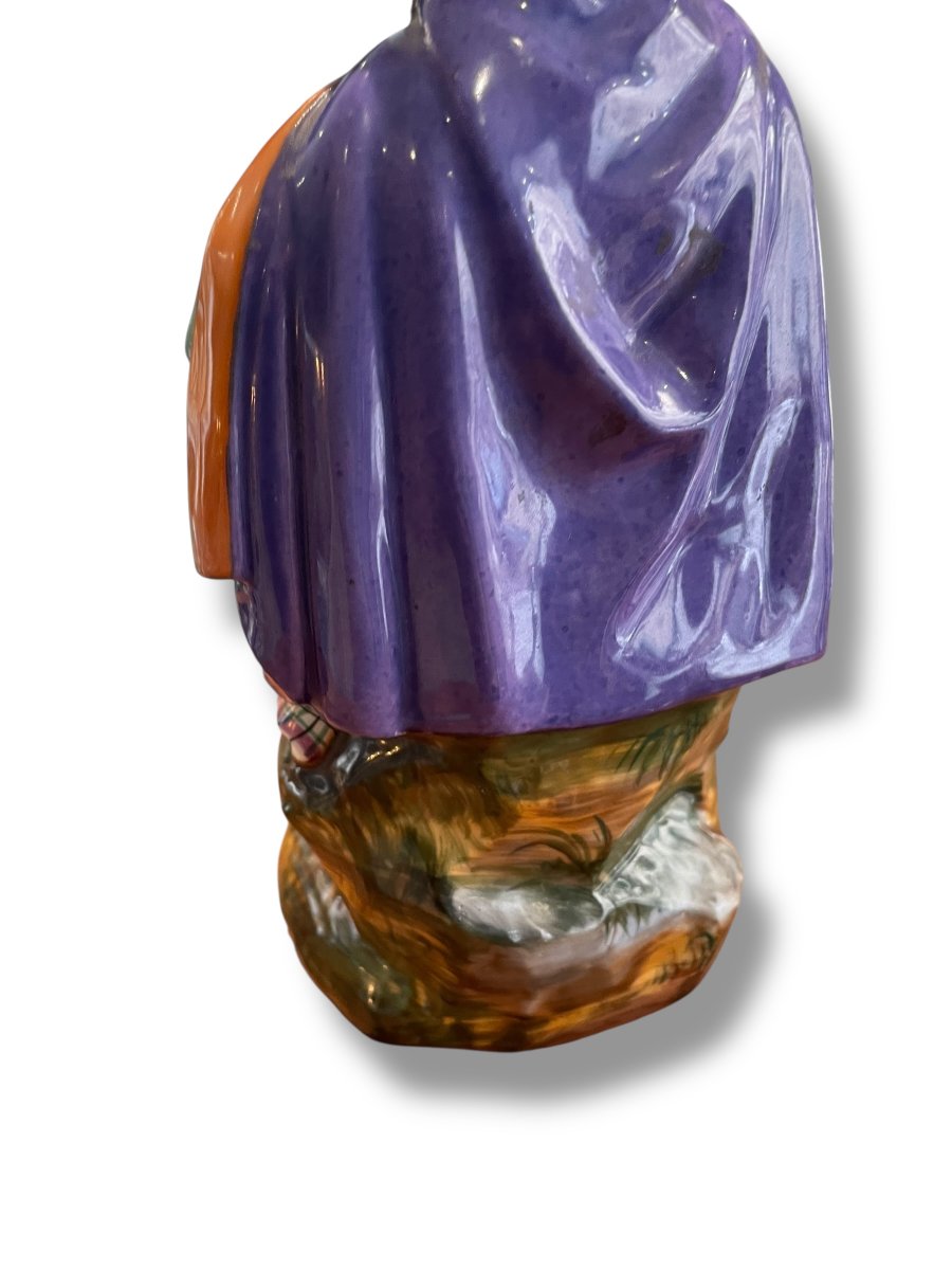 Jacob PETIT Ecossais  et cornemuse en porcelaine-photo-3