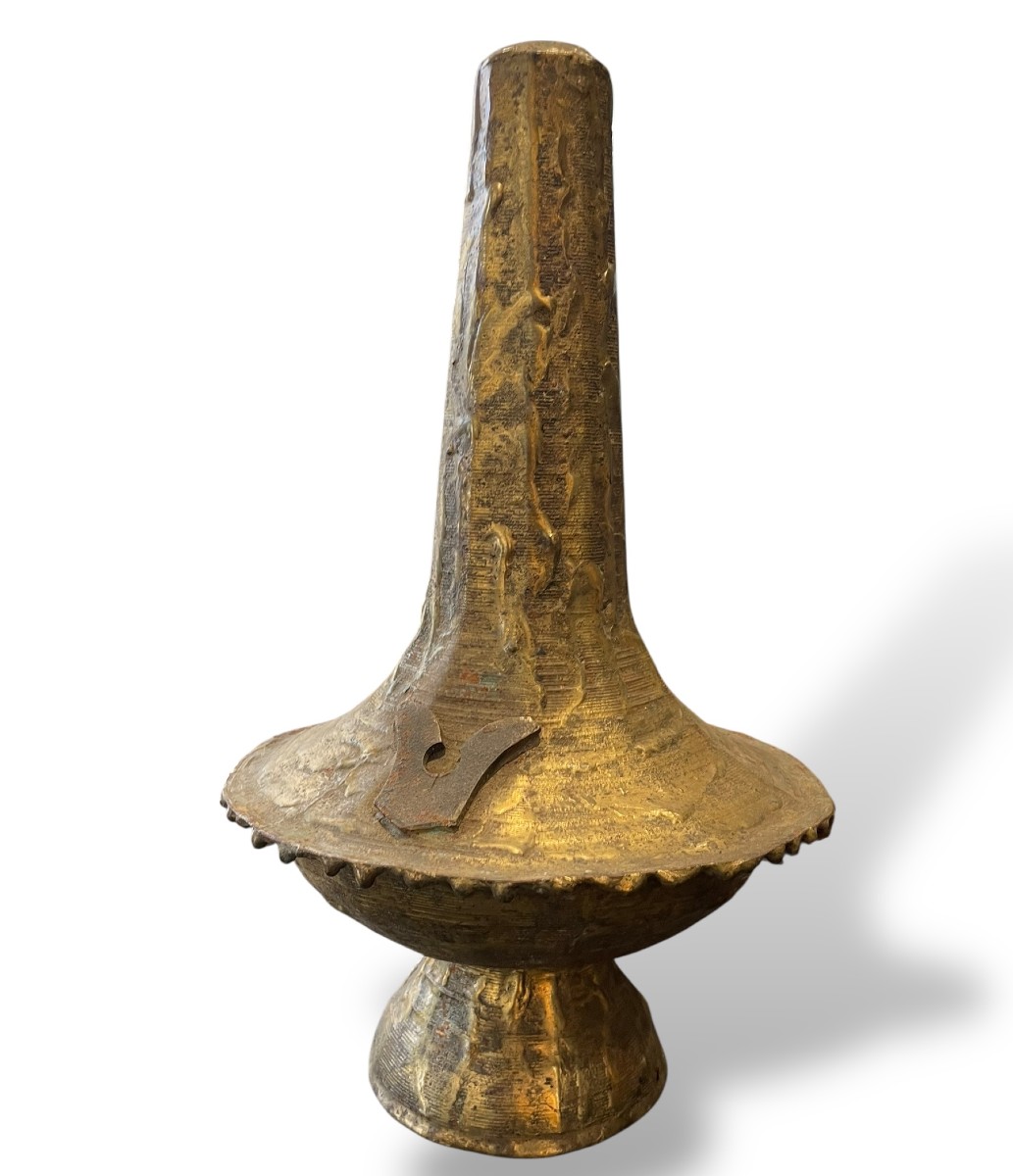 Max Bre Bronze Lamp Base