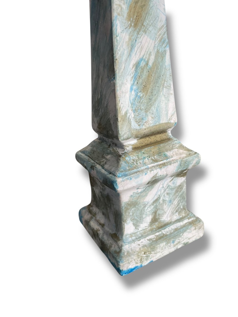 Pair Of Decorative Obelisks-photo-1