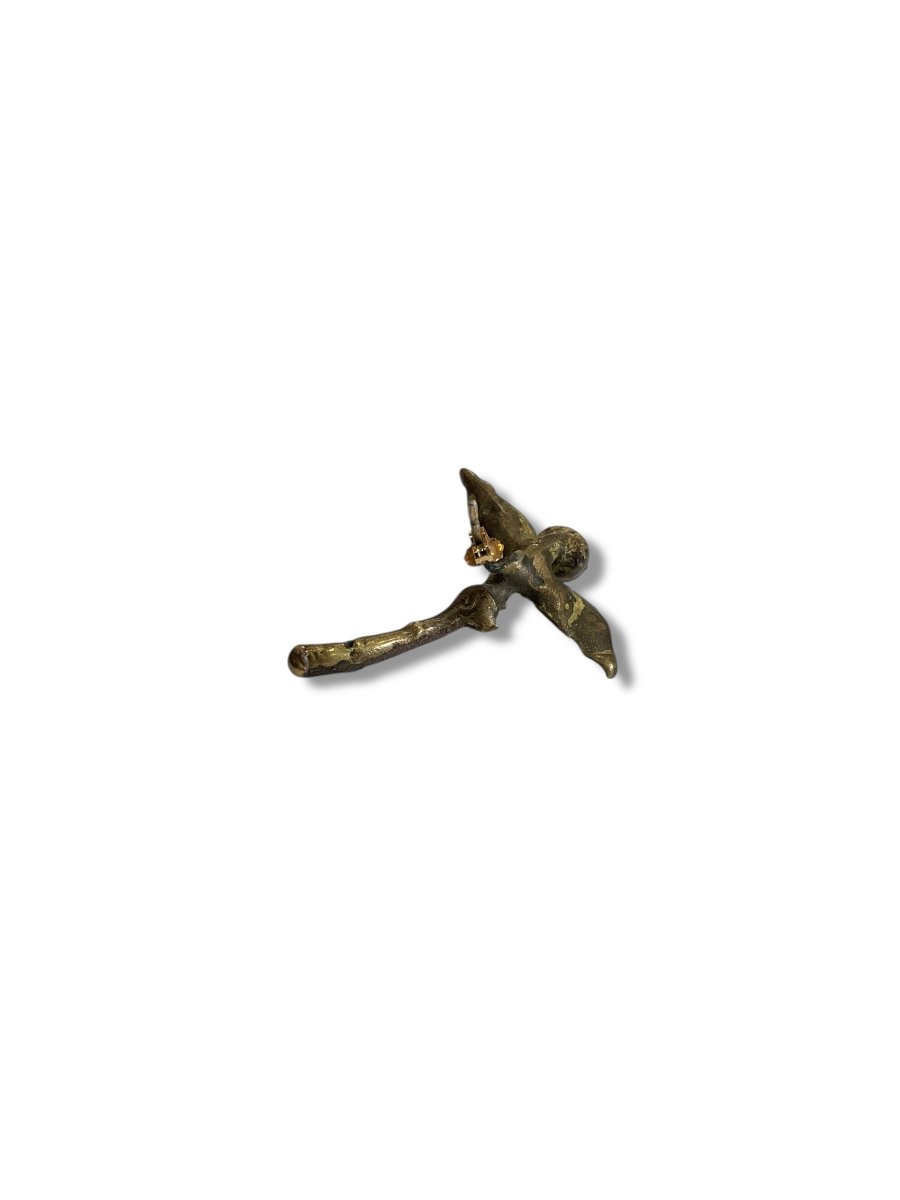 Claude Lalanne Dragonfly Plant Earrings-photo-4
