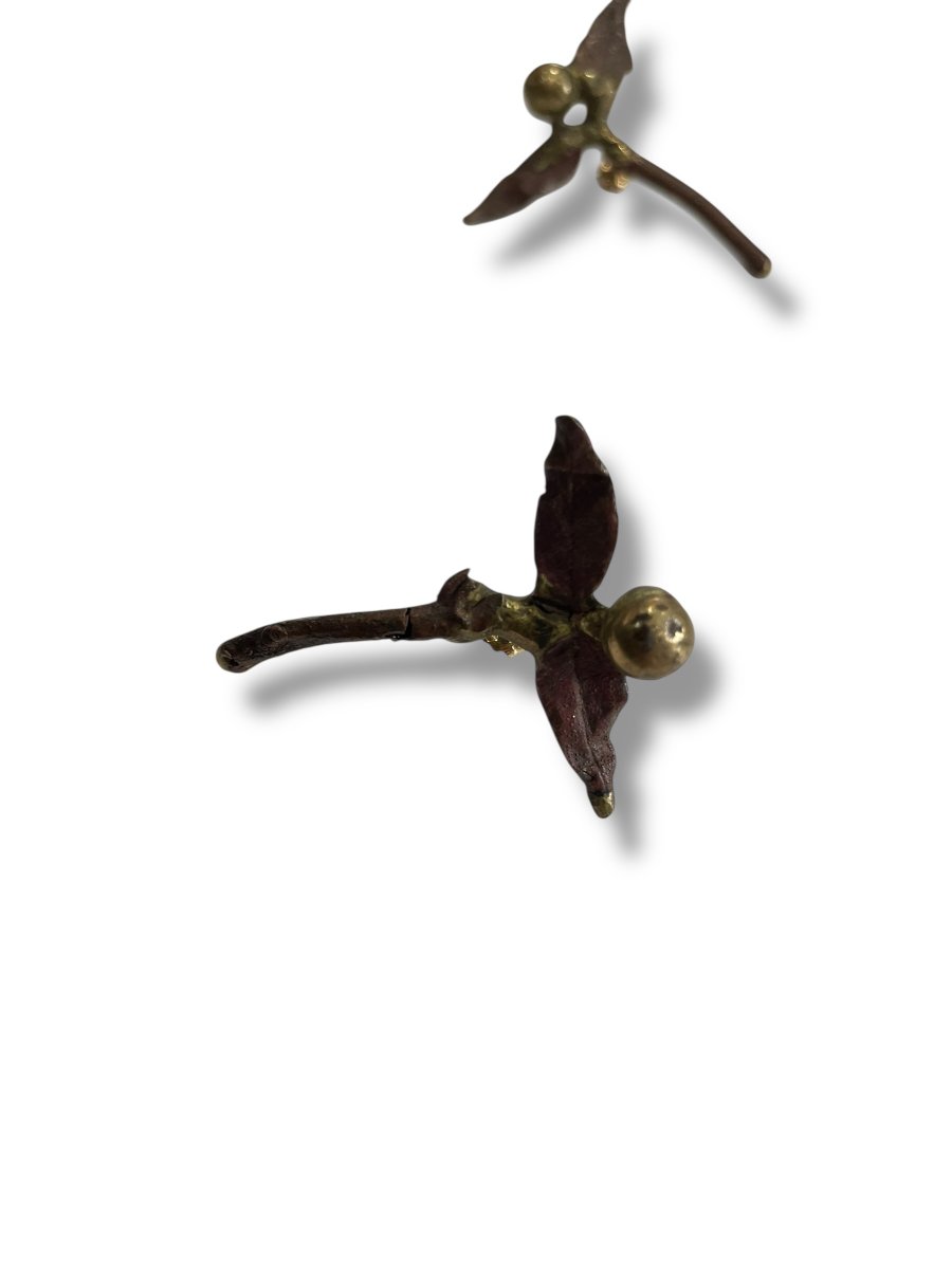 Claude Lalanne Dragonfly Plant Earrings-photo-6
