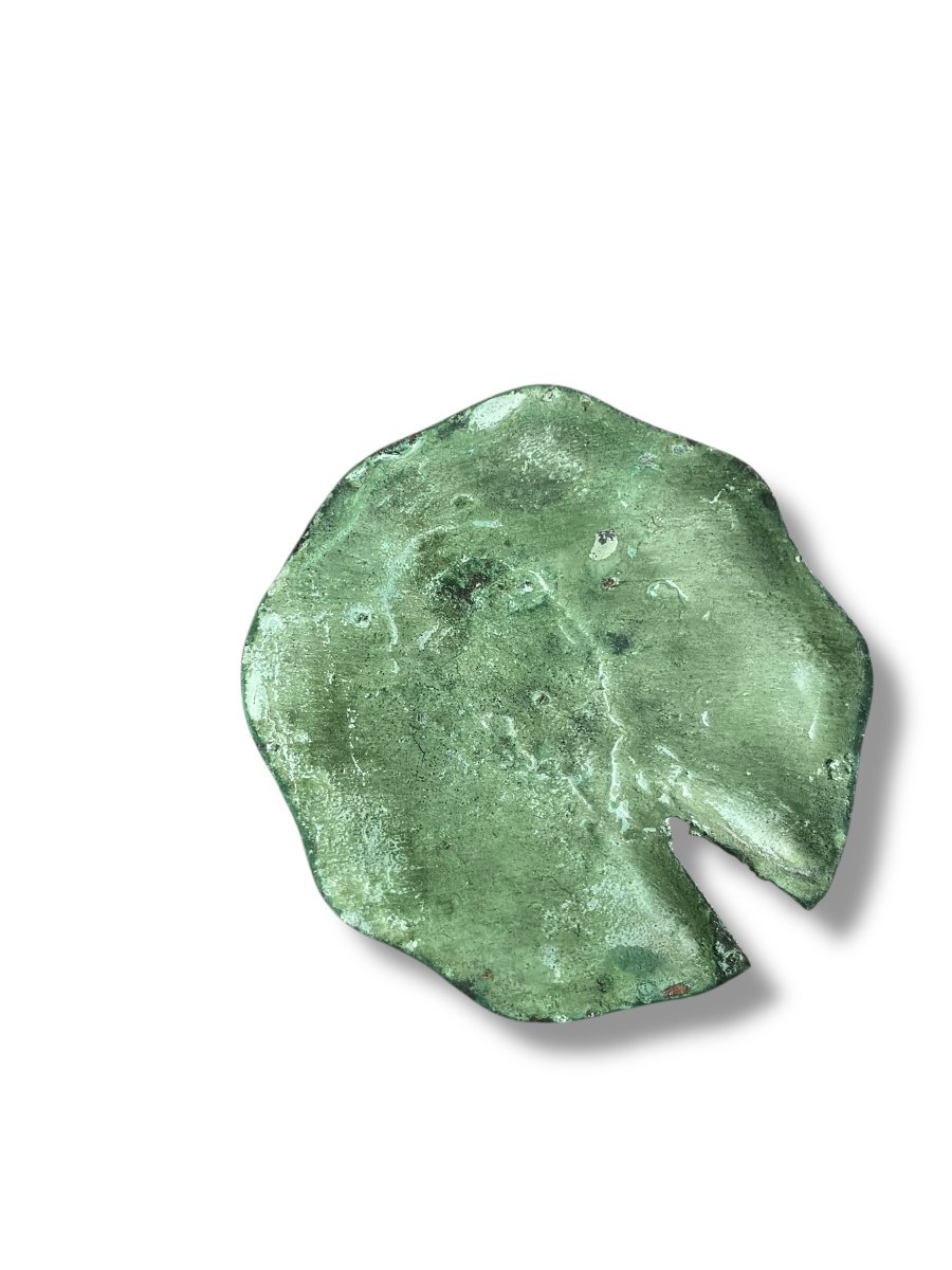 Bronze Musician Frog The Violinist-photo-4