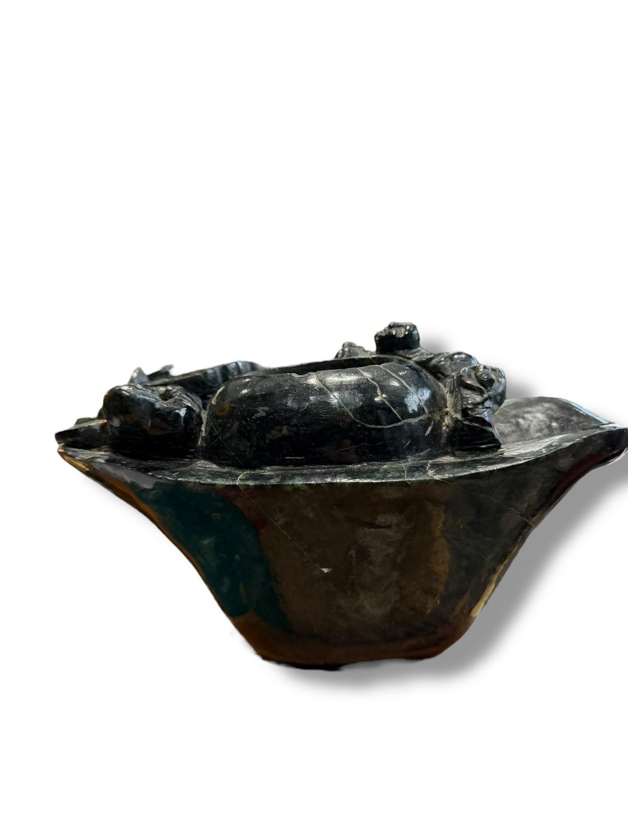 China Nephrite Jade Brush Pot -photo-4