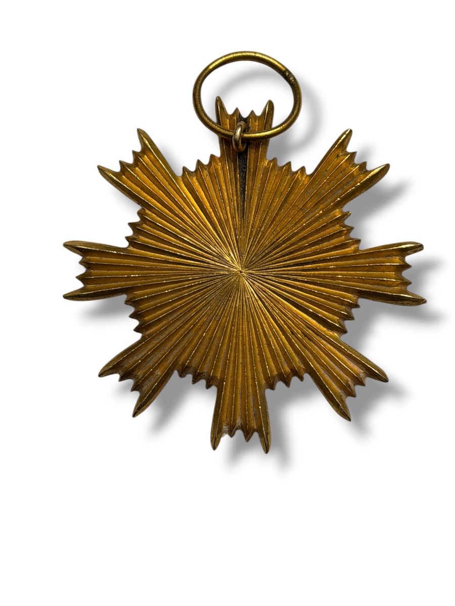 Illuminated Masonic Eye Of Providence Medal, 19th Century-photo-2