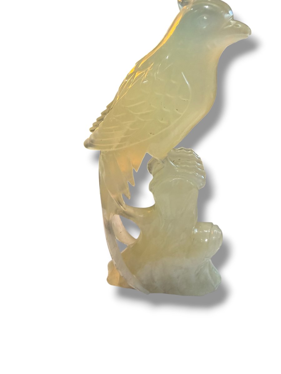 Pair Of Chinese Serpentine Birds-photo-2