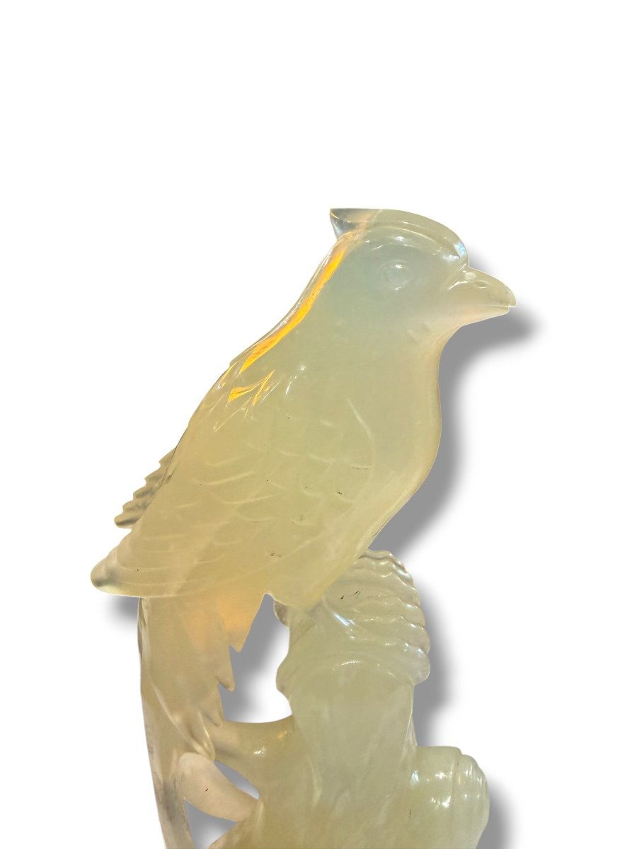 Pair Of Chinese Serpentine Birds-photo-4