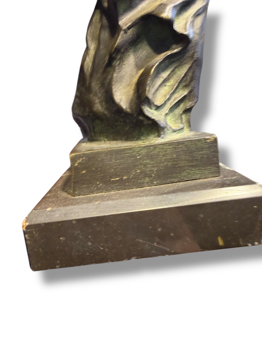 La Victoire de Samothrace bronze XIXeme-photo-2