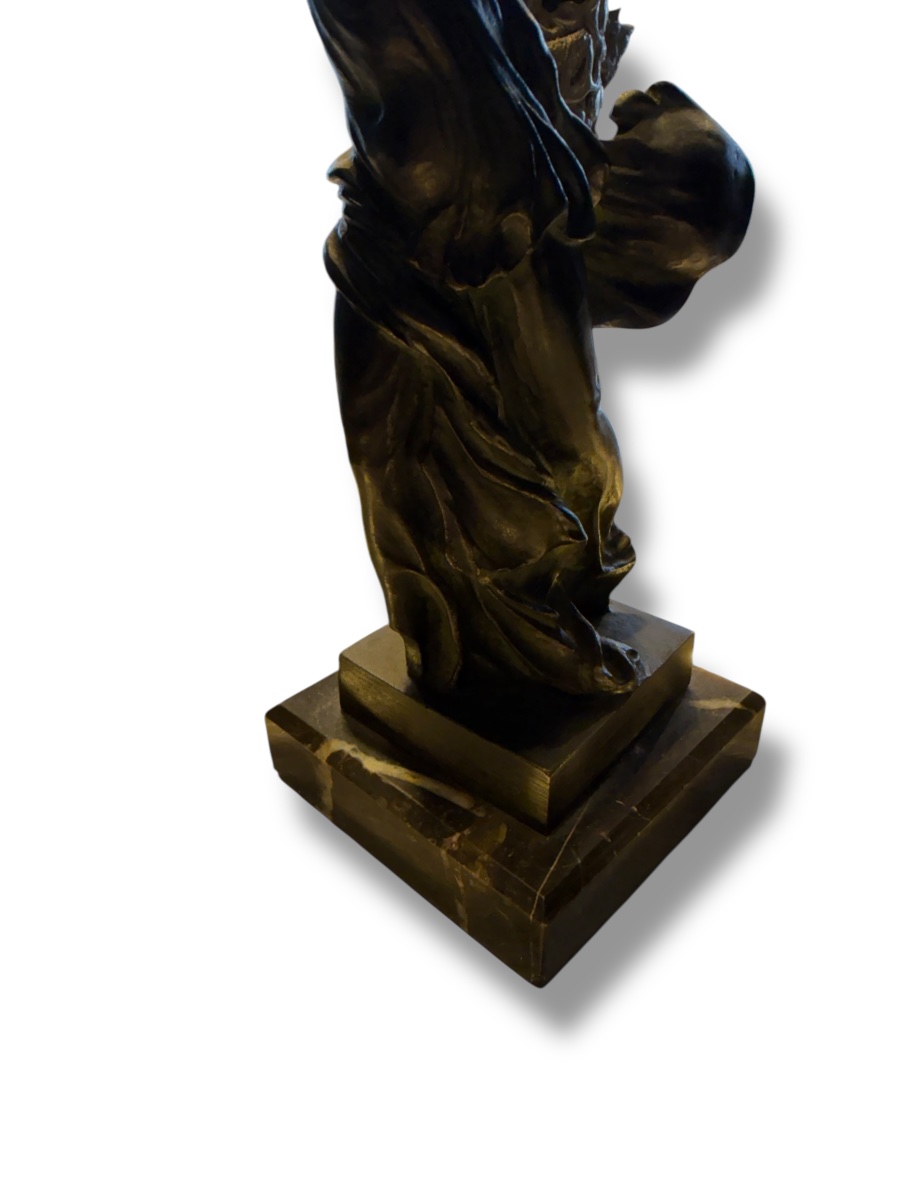 La Victoire de Samothrace bronze XIXeme-photo-2