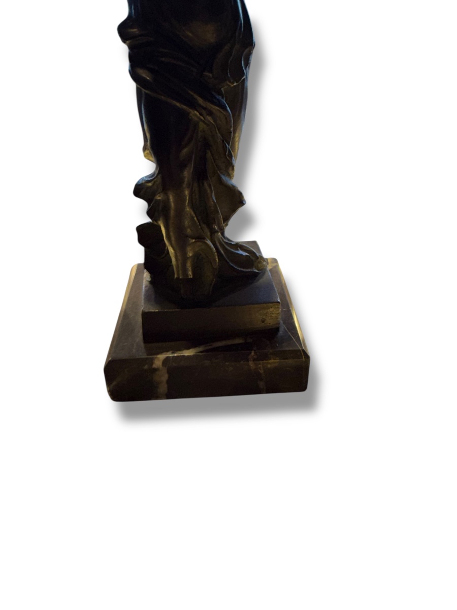 La Victoire de Samothrace bronze XIXeme-photo-4