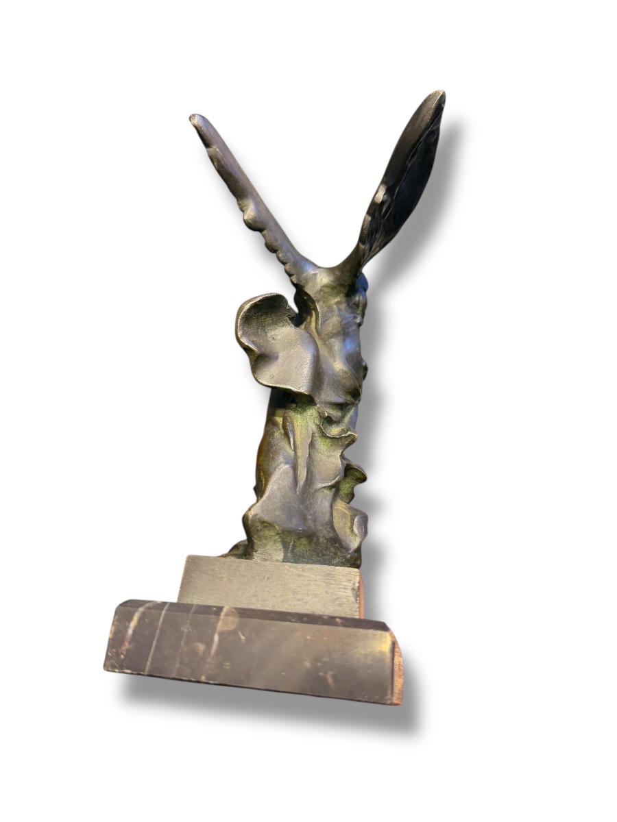 La Victoire de Samothrace bronze XIXeme-photo-8