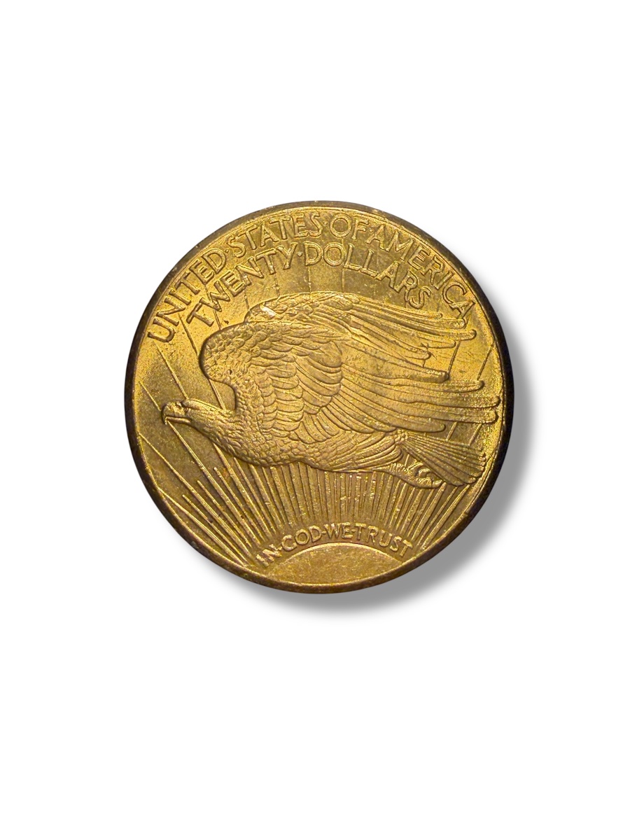 Pièce 20 dollars  OR Aigle Saint Gaudens-photo-4