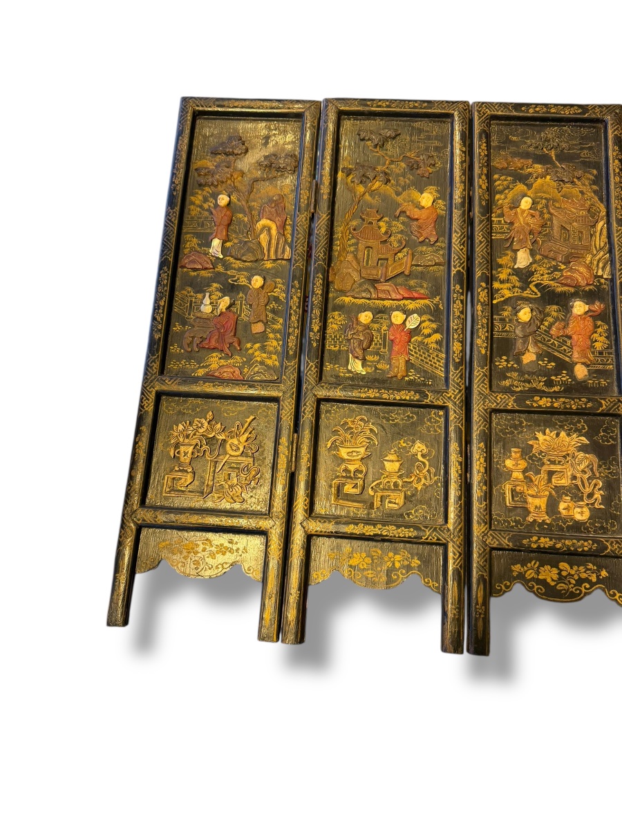 4-panel Table Screen-photo-3