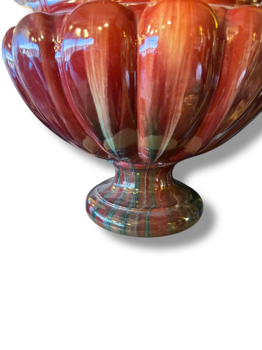 MASSIER Important cache pot Bordeaux -photo-4