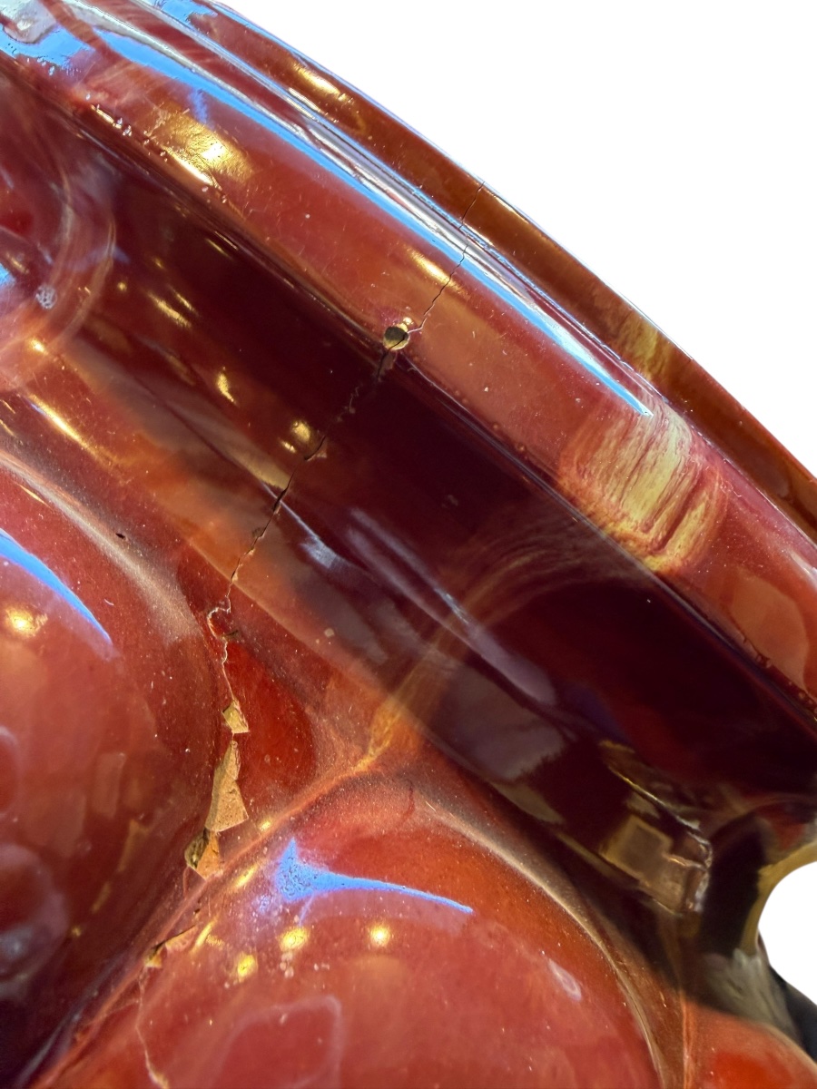 MASSIER Important cache pot Bordeaux -photo-6