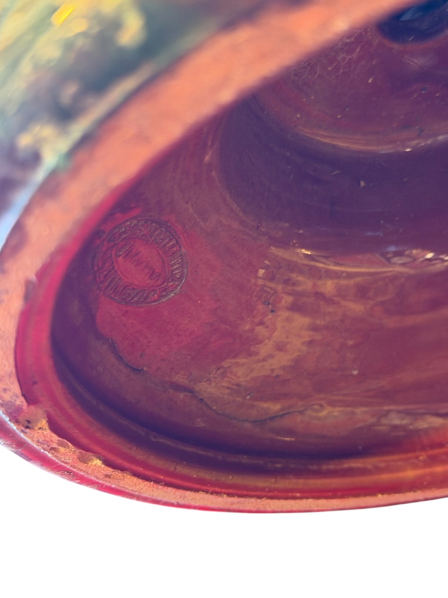 MASSIER Important cache pot Bordeaux -photo-7