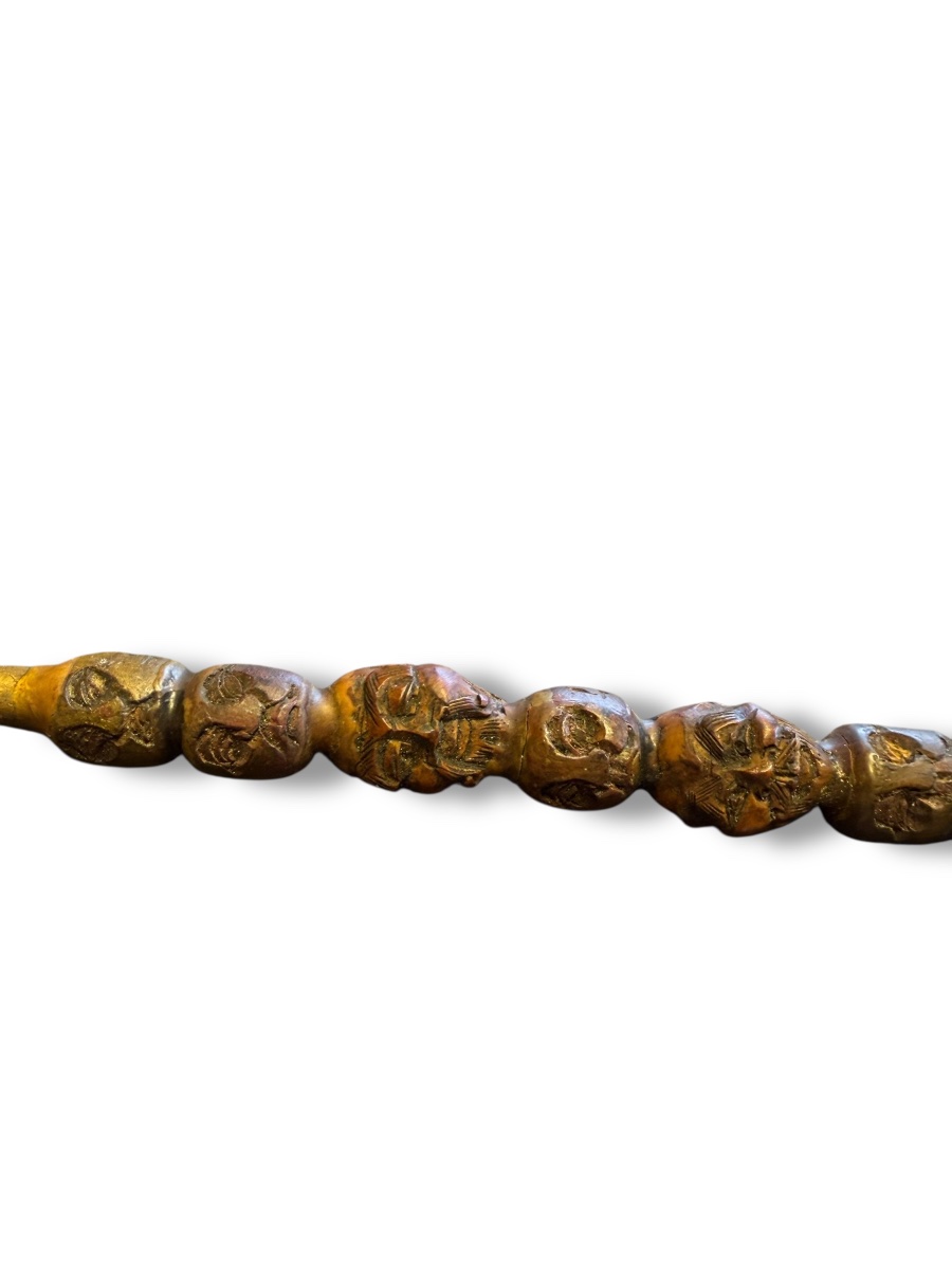 Pipe à opium serpent Chine XIXeme-photo-3