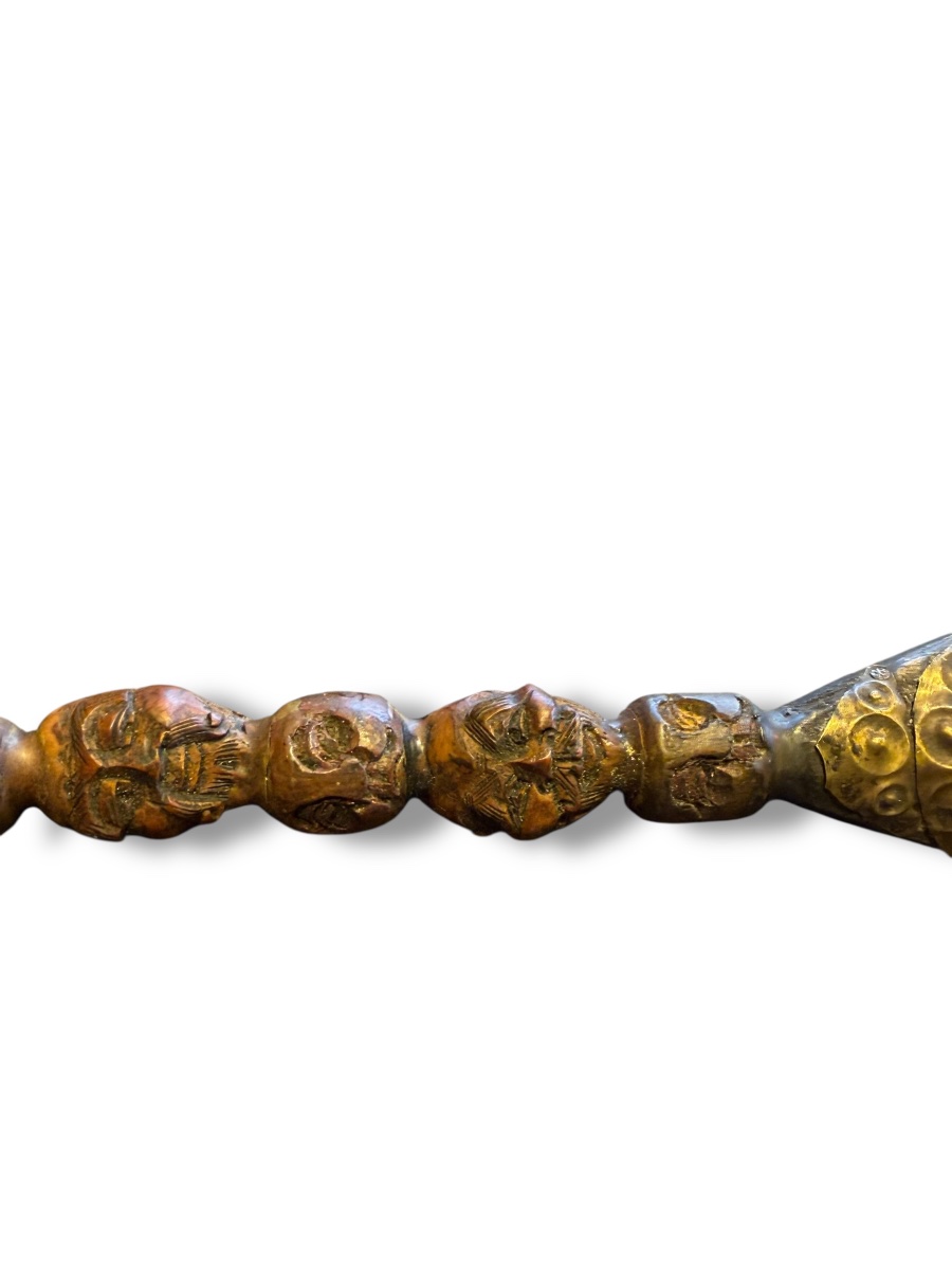 Pipe à opium serpent Chine XIXeme-photo-1