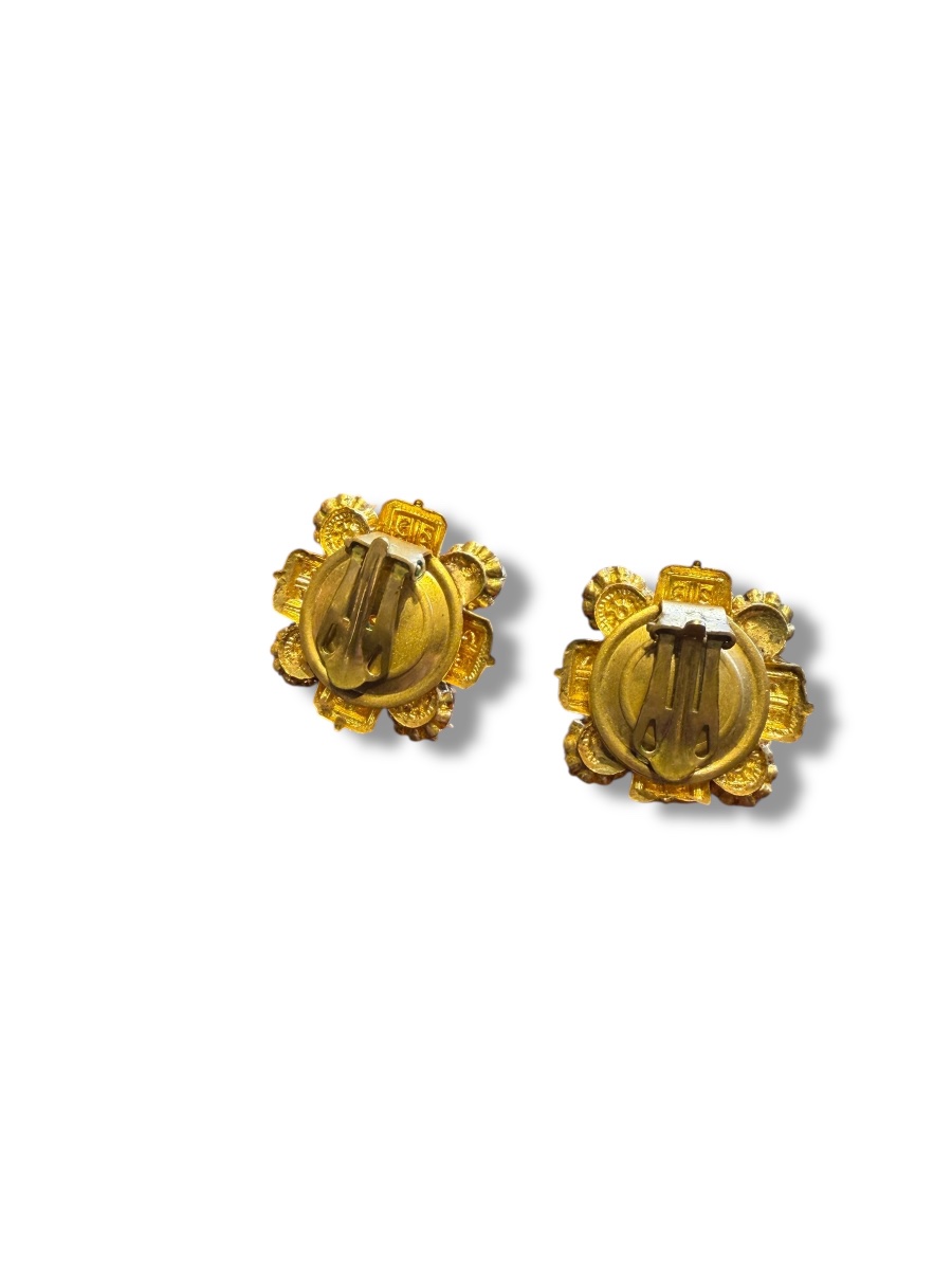Paire de boucles d’oreilles dlg Chanel-photo-3