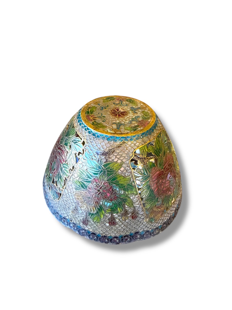 Importante coupe chinoise plique à jour -photo-3