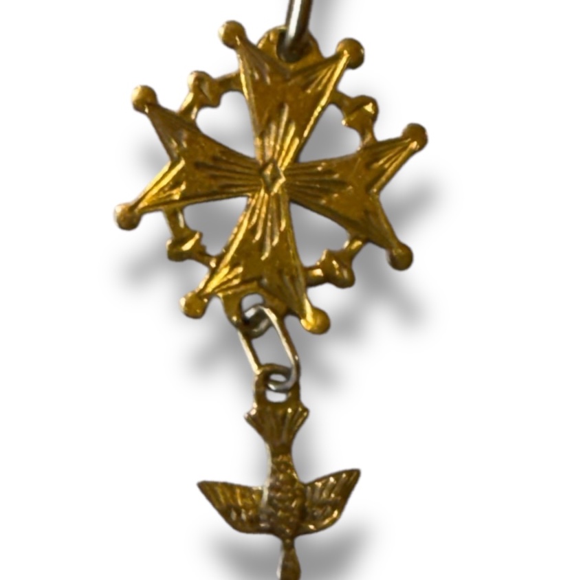 Holy Spirit Gold Pendant-photo-3