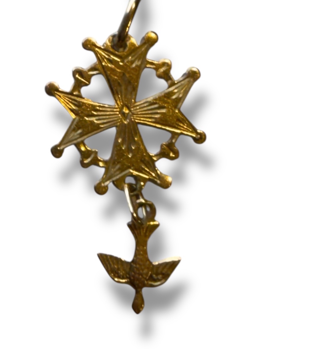 Holy Spirit Gold Pendant-photo-4