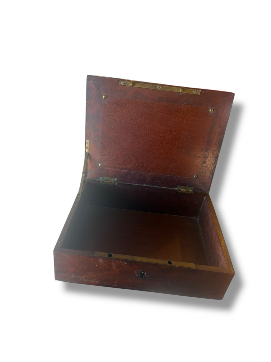 19th Century Bird And Feather Box-photo-4