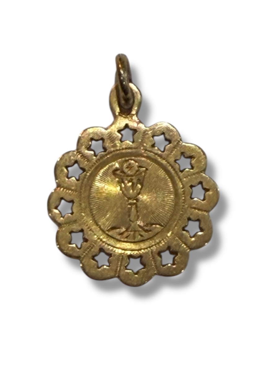 Médaille en or calice -photo-2