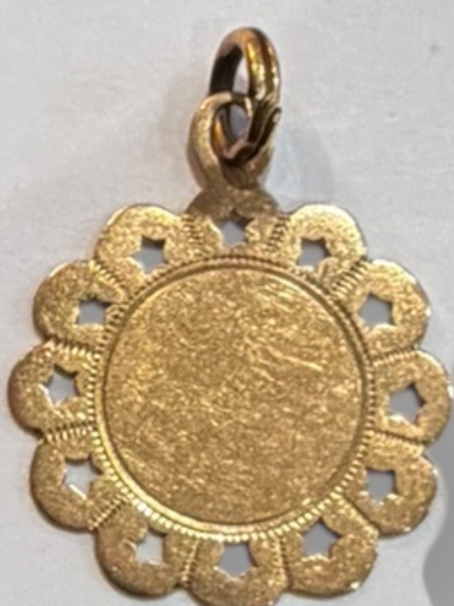 Médaille en or calice -photo-4