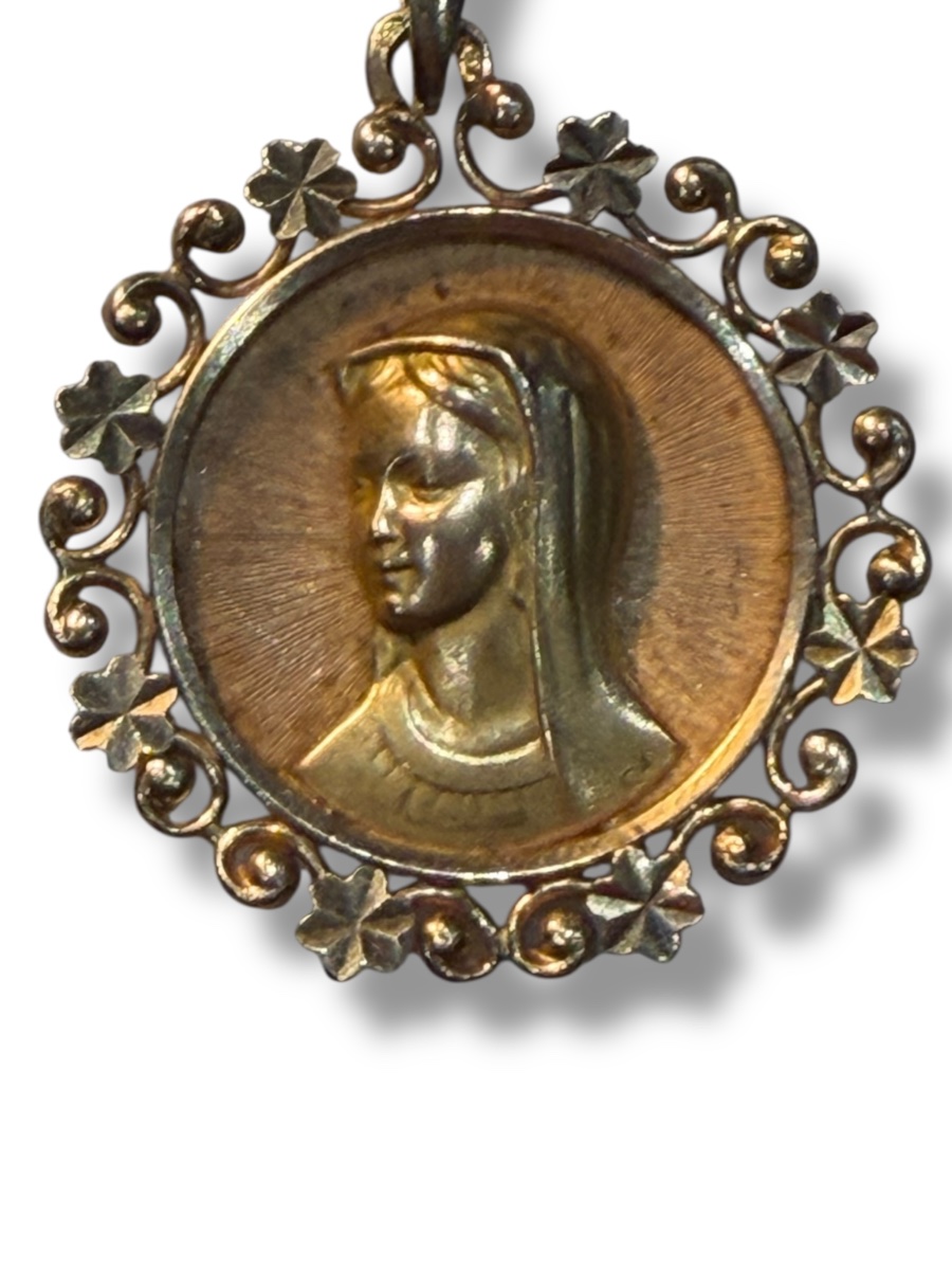 Gold Medal Of The Virgin Mary -photo-2