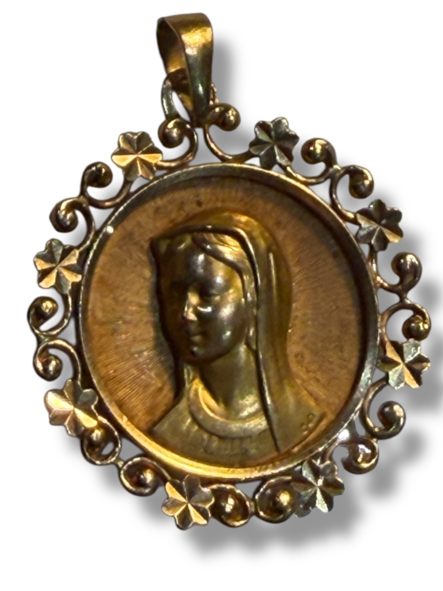 Gold Medal Of The Virgin Mary -photo-3