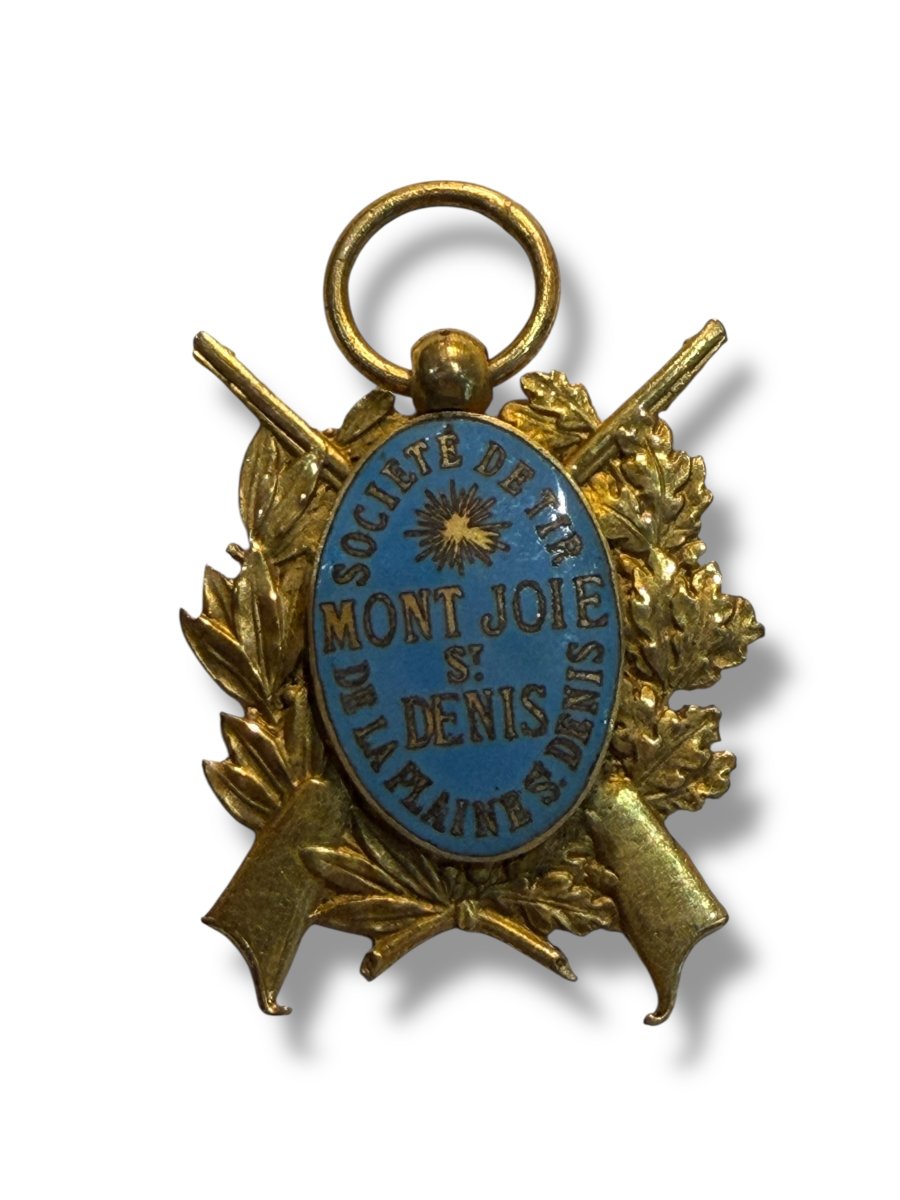 Médaille Société de Tir  Mont Joie Saint-Denis-photo-2