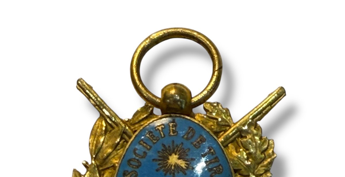 Médaille Société de Tir  Mont Joie Saint-Denis-photo-3