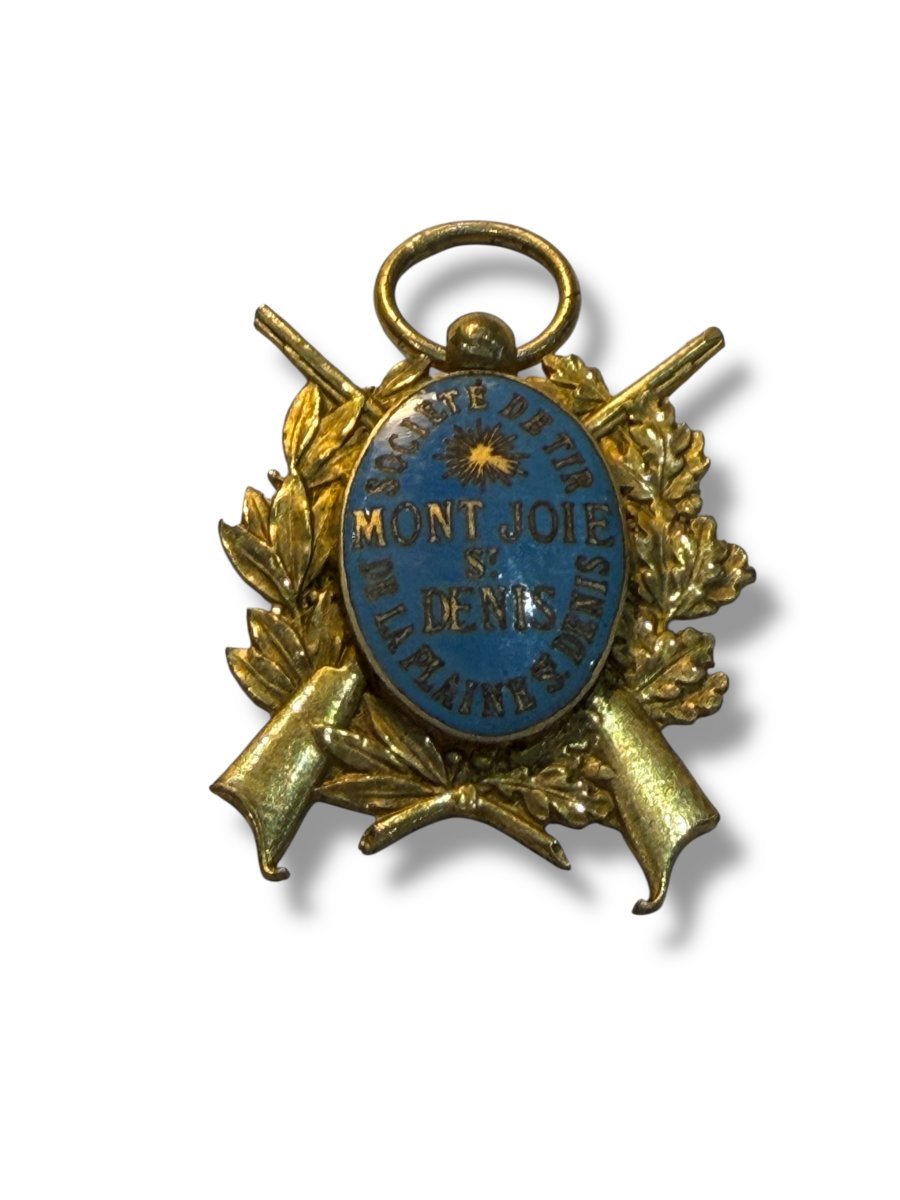 Médaille Société de Tir  Mont Joie Saint-Denis-photo-2