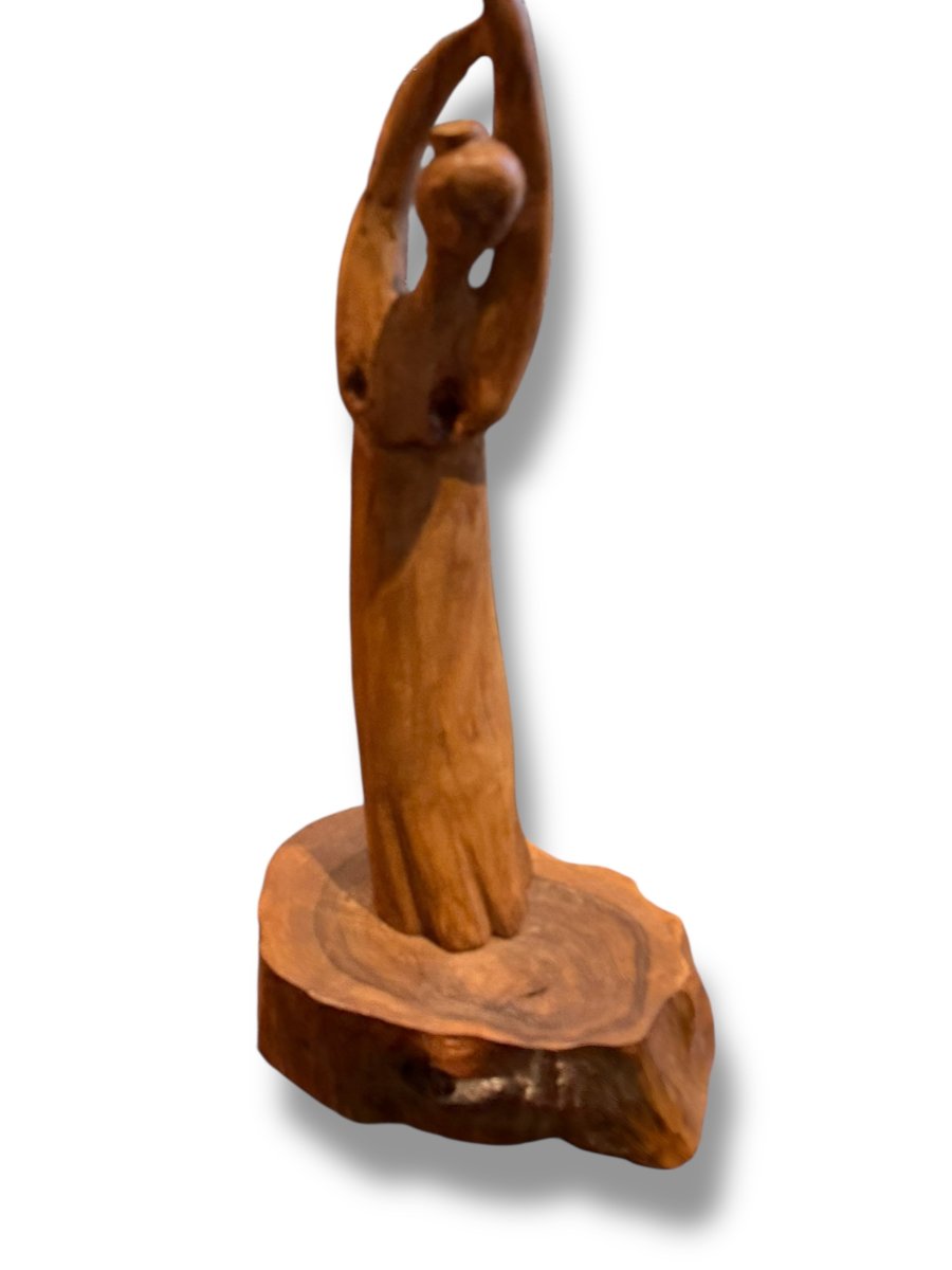 Etienne Balmadier, Known As Balma, Wood Sculpture-photo-4