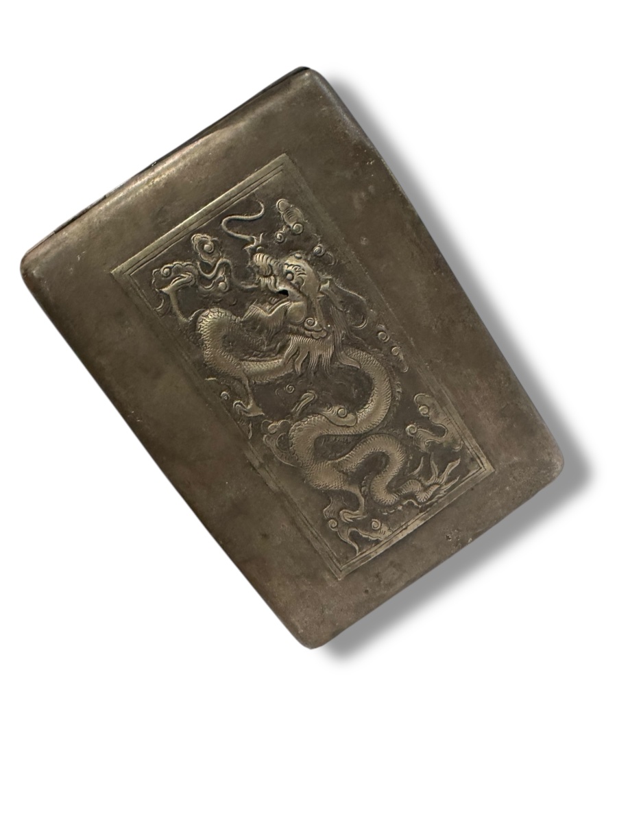 Indochine étui à cigarette motif dragon-photo-3