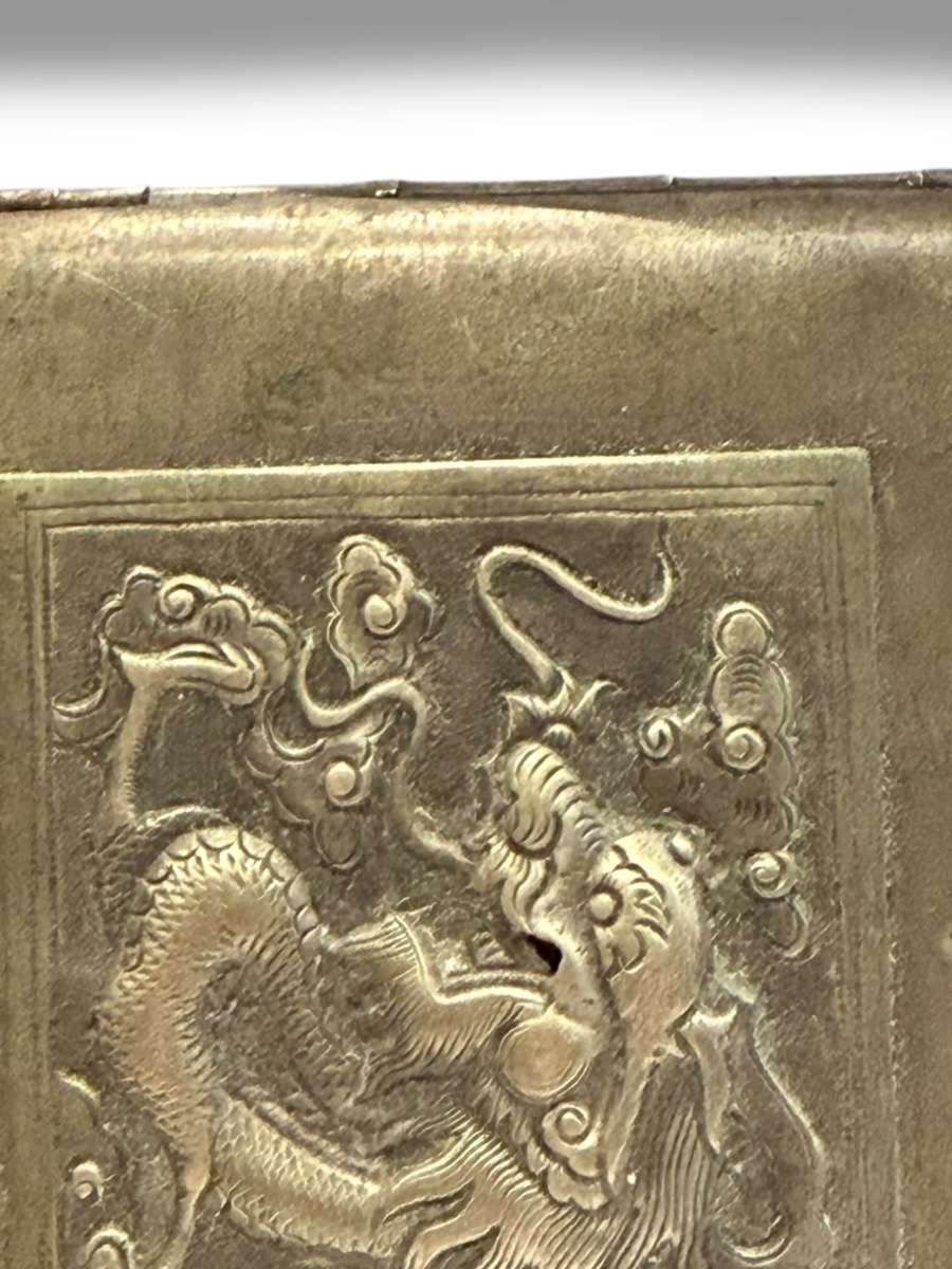 Indochine étui à cigarette motif dragon-photo-7