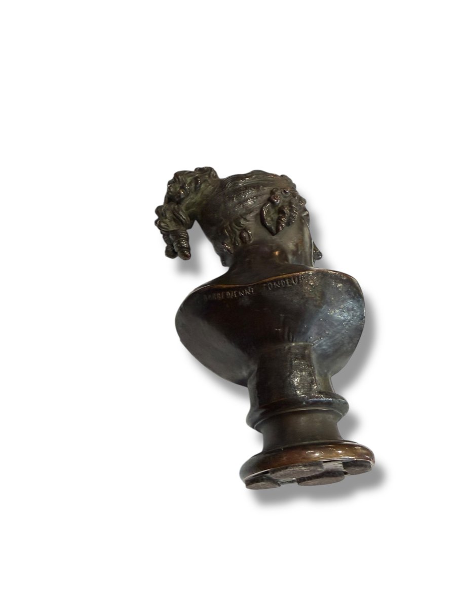 Barbedienne Fondeur Bronze Bust Of Diana-photo-8