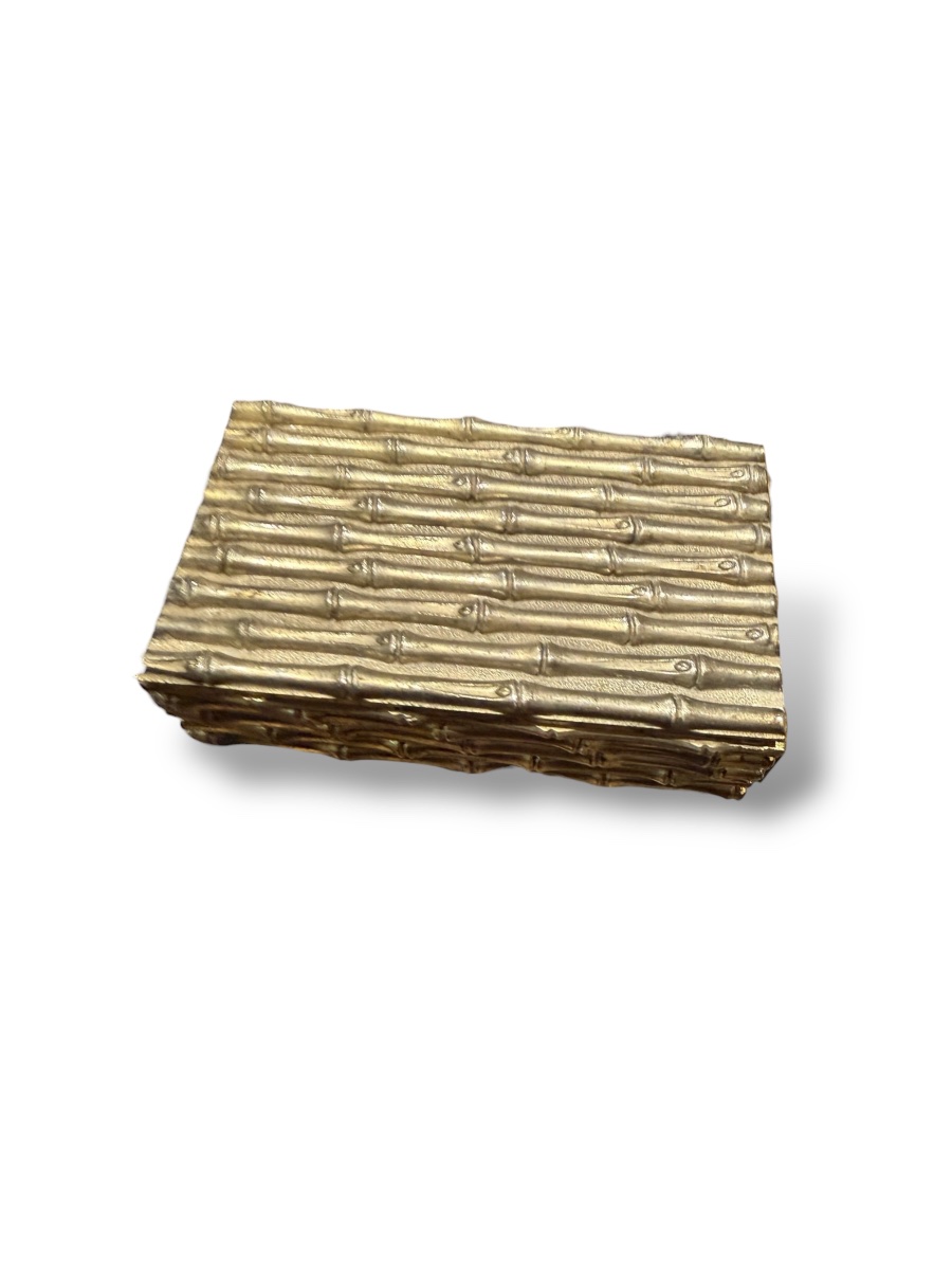 Boîte motif bambous Maria Pergay Maison Baguès-photo-2