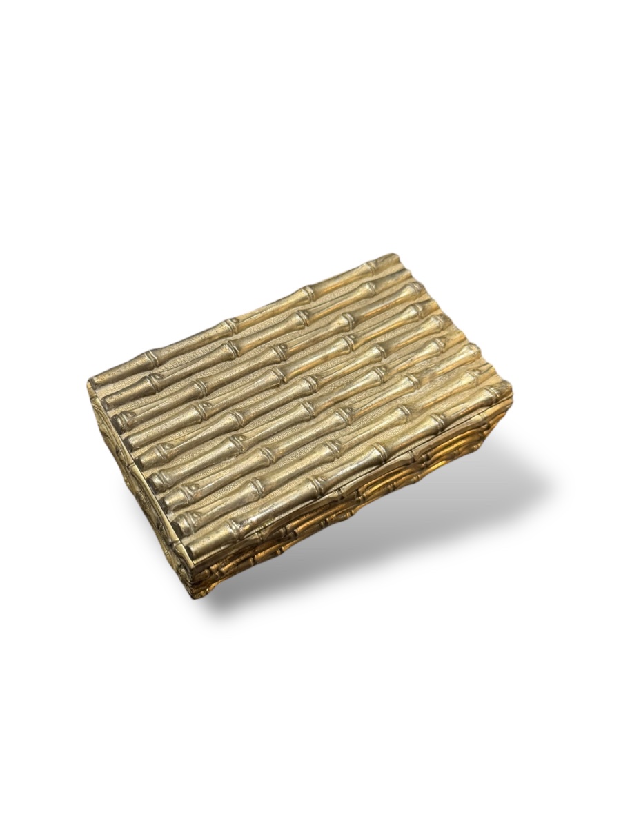 Boîte motif bambous Maria Pergay Maison Baguès-photo-4