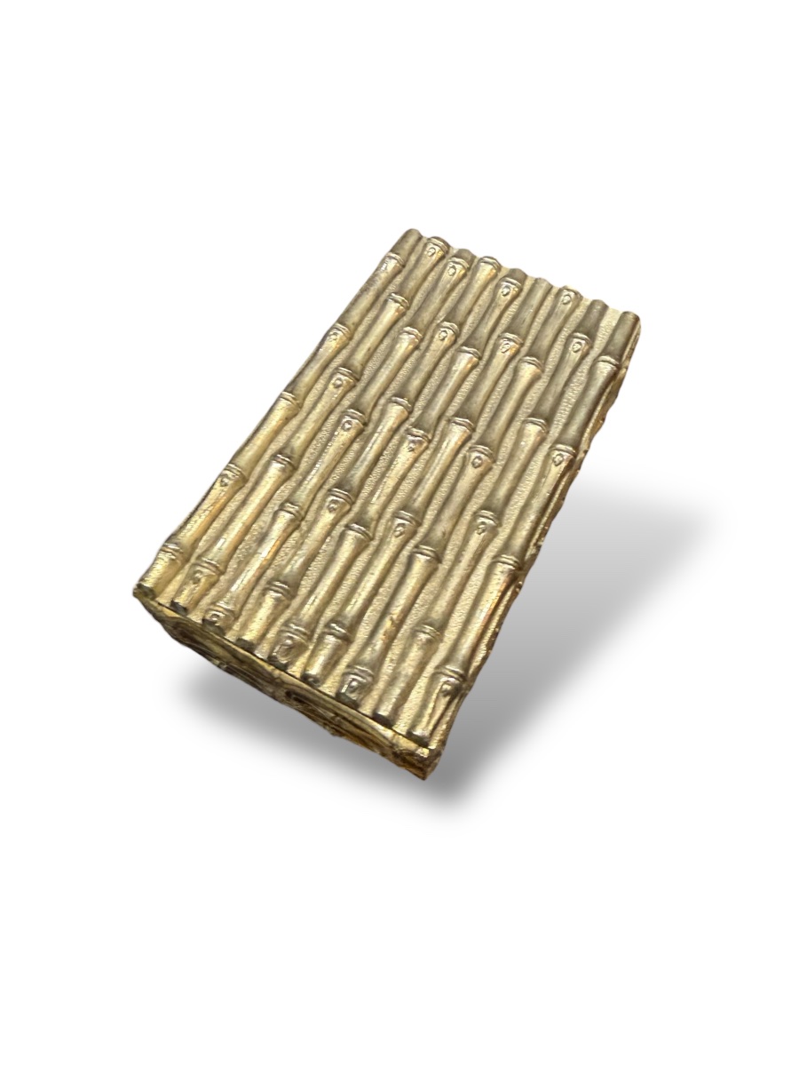 Boîte motif bambous Maria Pergay Maison Baguès-photo-2