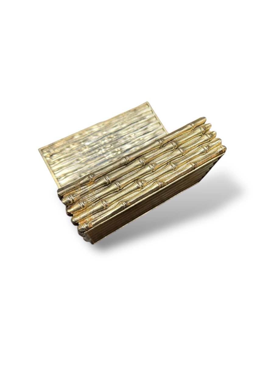 Boîte motif bambous Maria Pergay Maison Baguès-photo-5